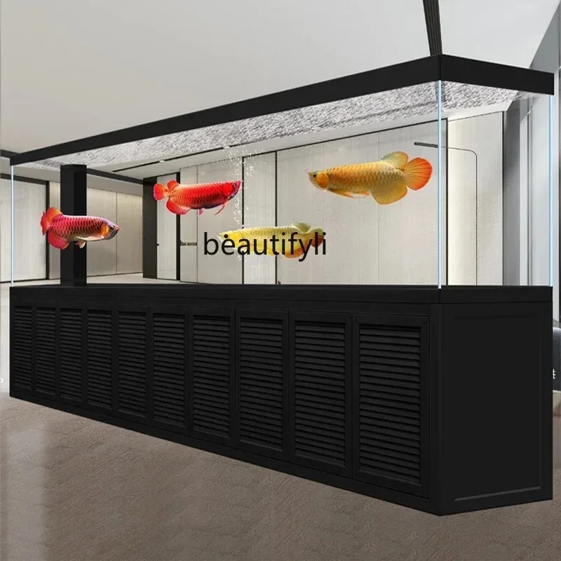 Live Fish Aquarium - Novo super grande escritório tanque de