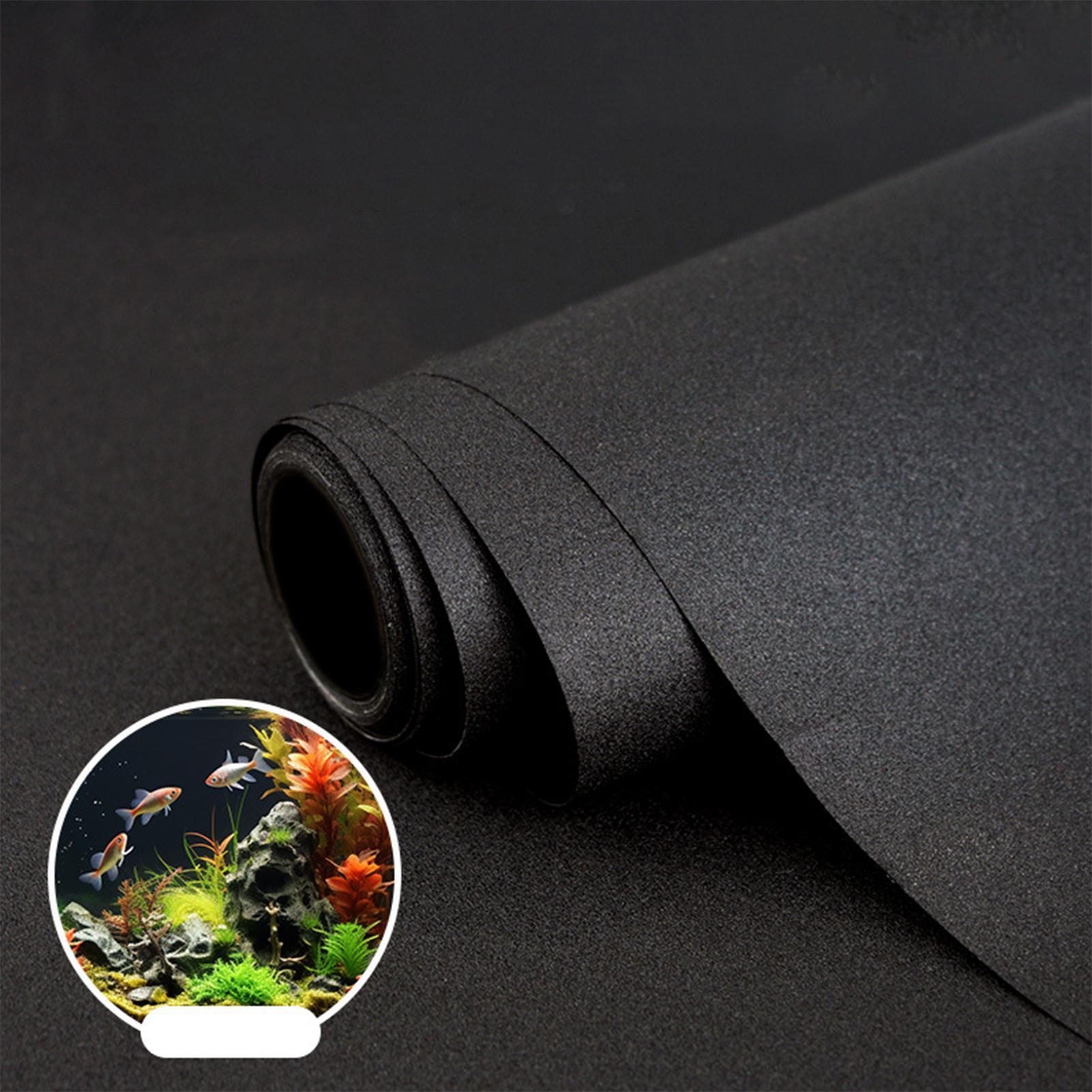 Aquarium Fish Background - Fundo de Aquário Preto em PVC