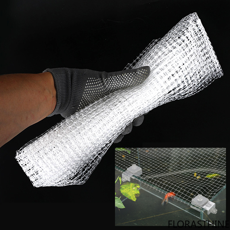 Aquarium Fish Net - Rede Anti-Salto para Aquário, Rede Invisível