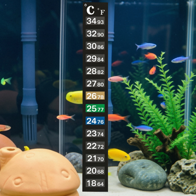 Aquarium Thermometer - 1/5 PCS Termômetro de Alta Precisão