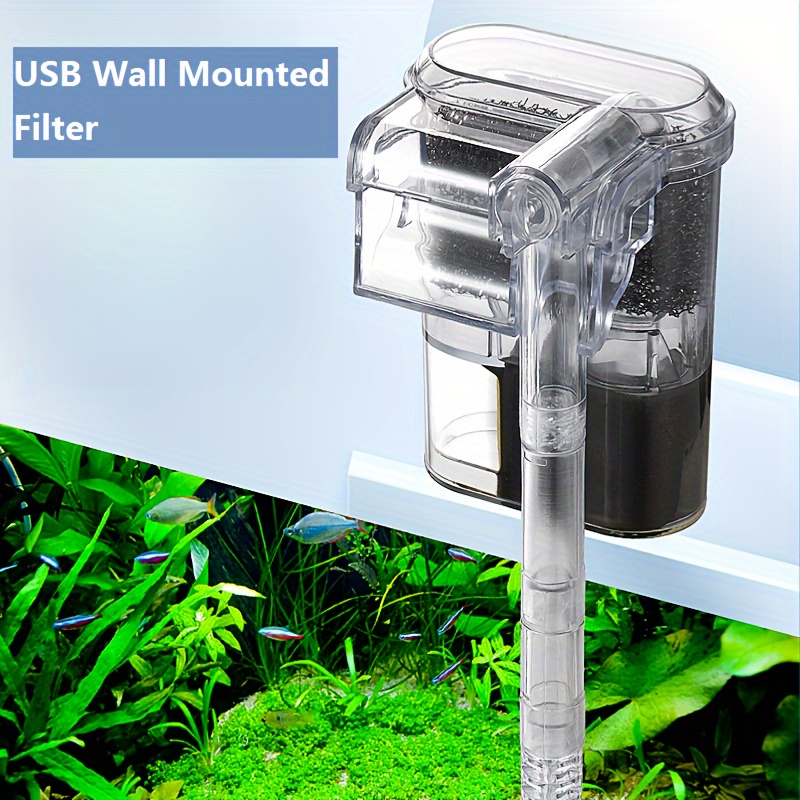 Aquarium Fish Background - 2.5w dc 5v filtro de parede