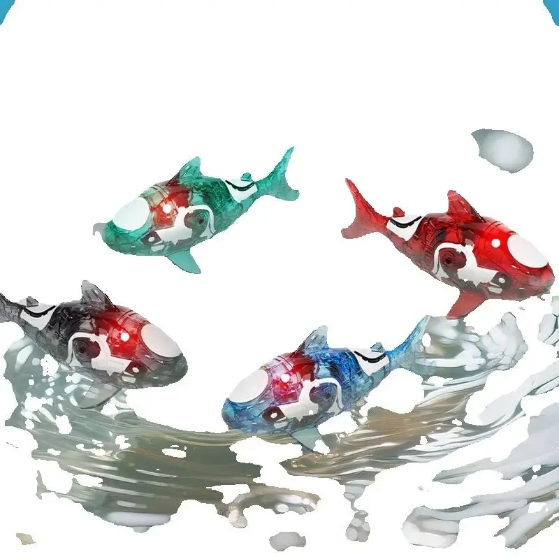 Aquarium Fish Shark - Brinquedo Elétrico de Tubarão para Animais
