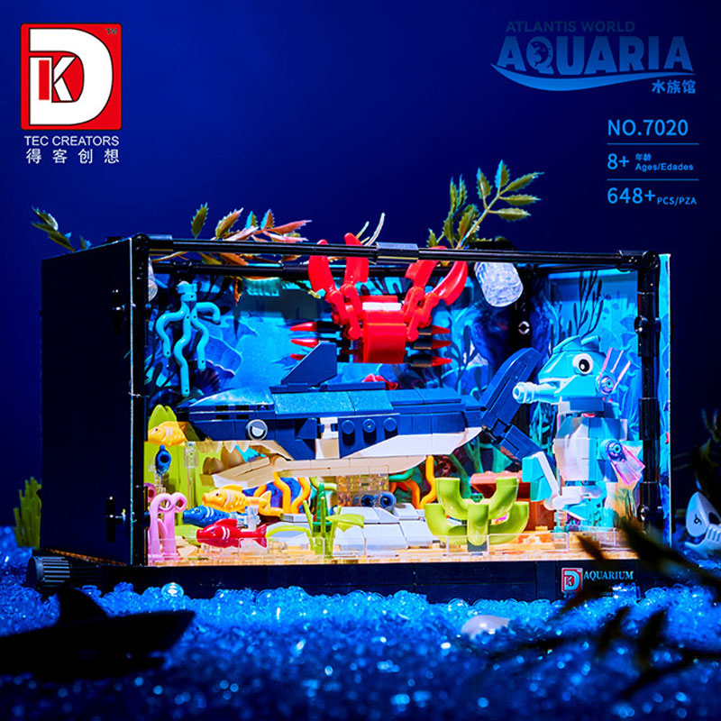 Blocos de construção de tanque - Aquarium Fish Shark avaliação e preço