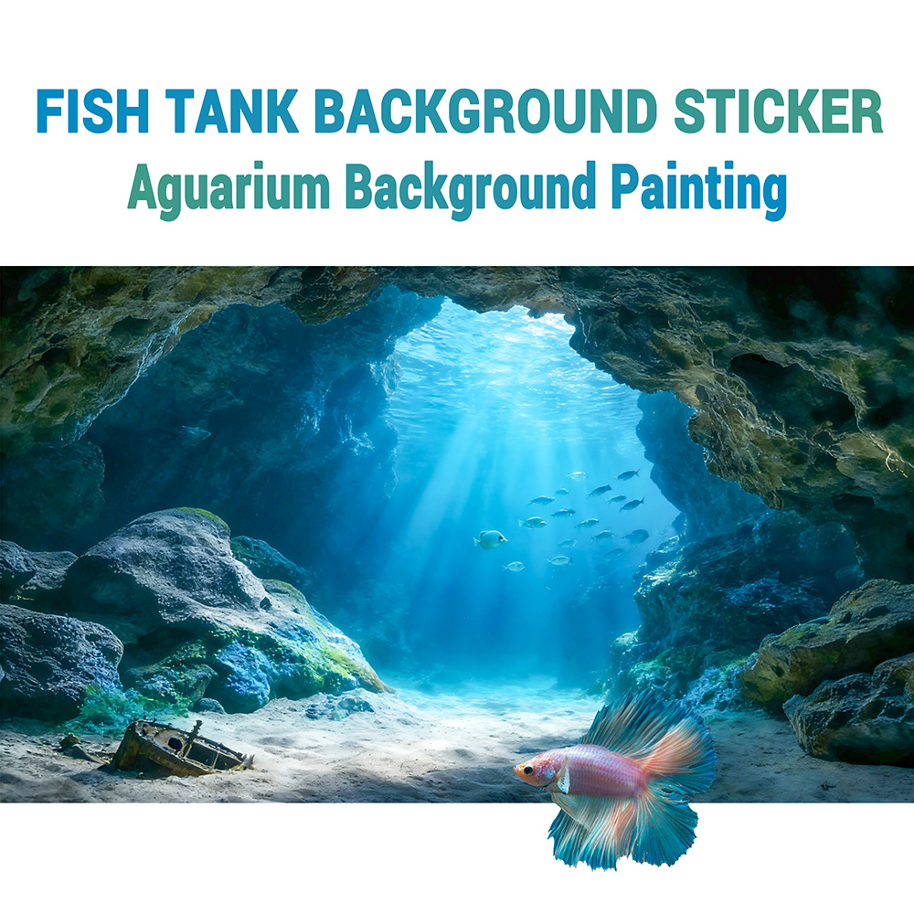 Pintura de Fundo para Aquário  - Aquarium Fish Background avaliação e preço