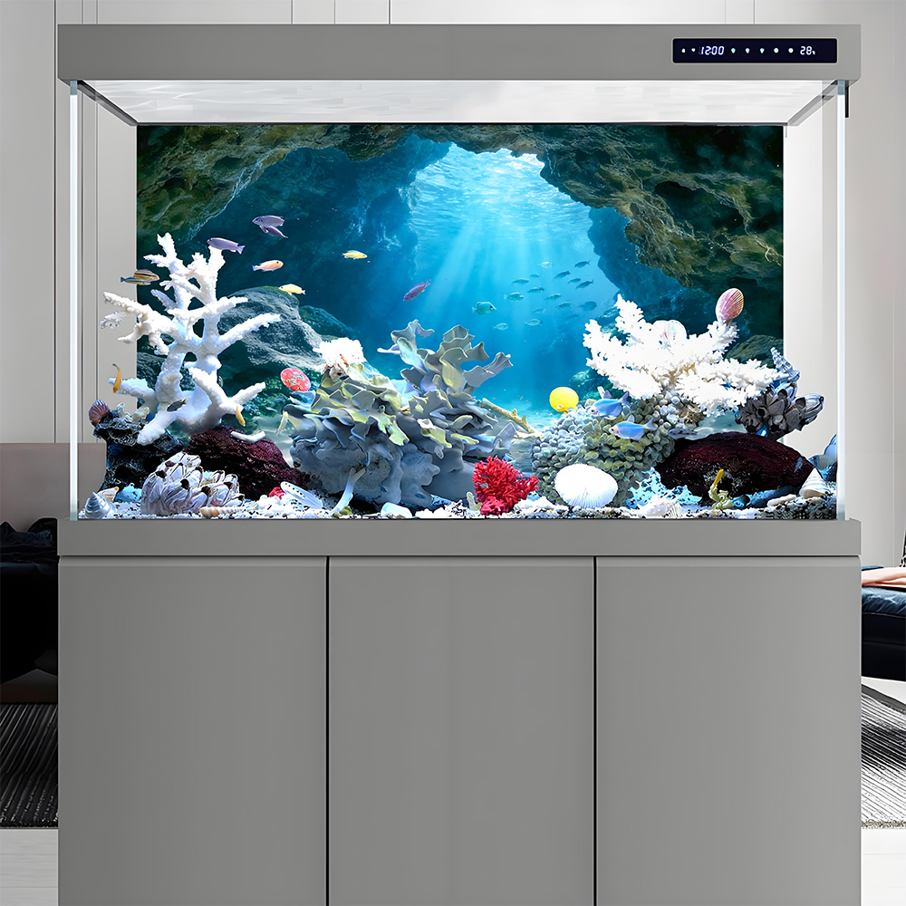 Pintura de Fundo para Aquário  - Aquarium Fish Background avaliação e preço