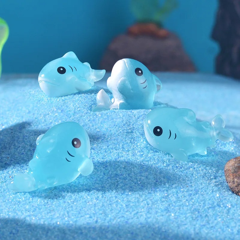 4 peças de Ornamento Luminoso  - Aquarium Fish Shark avaliação e preço