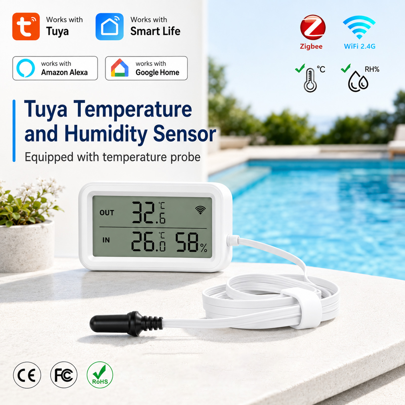 Sensor de Temperatura e Umidad - Aquarium Thermometer avaliação e preço