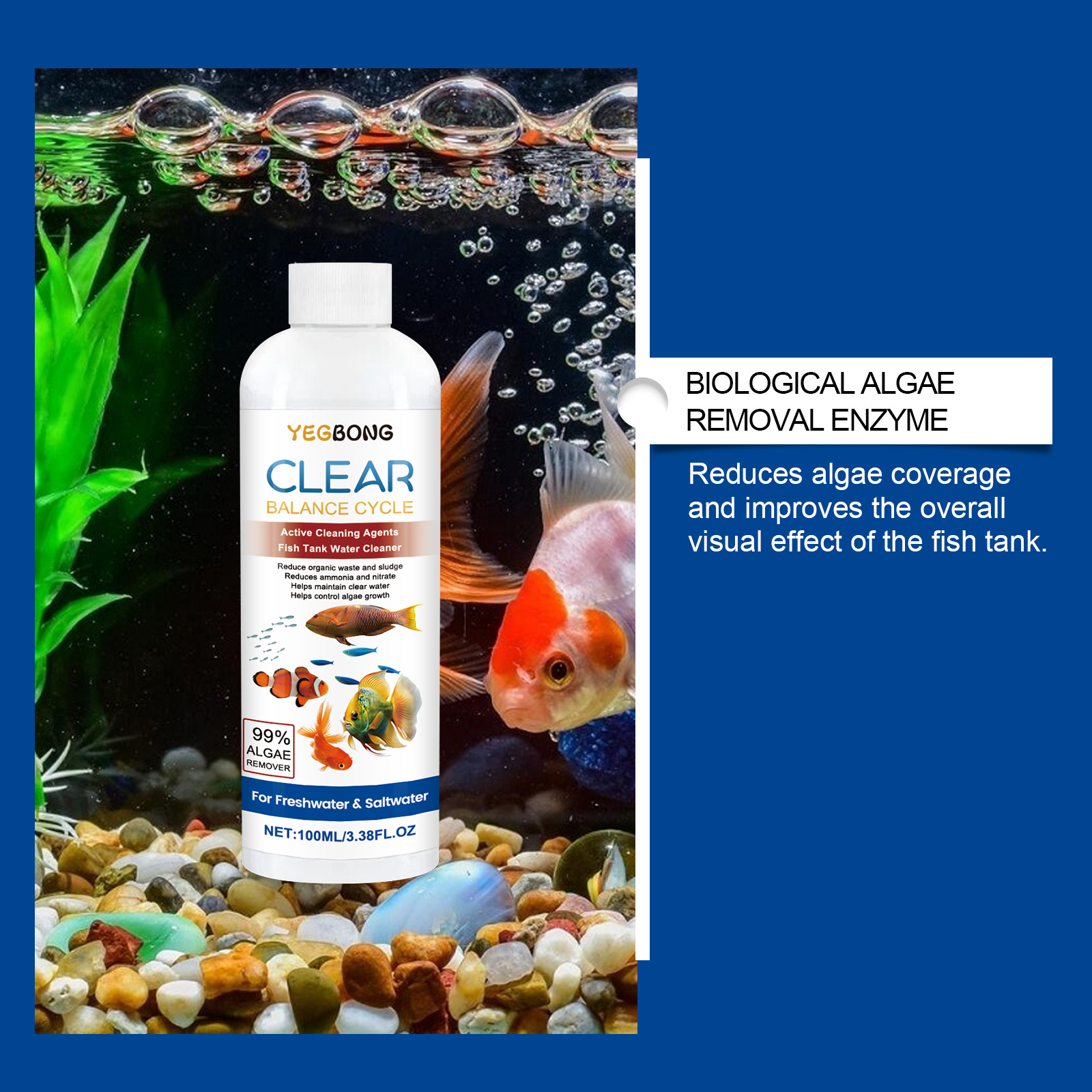 Clarificador de água para aquá - Aquarium Fish Saltwater avaliação e preço
