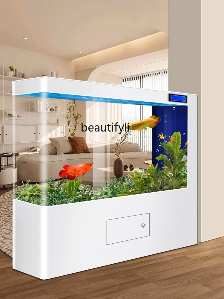 Tanque de peixes sala de estar - Live Fish Aquarium avaliação e preço