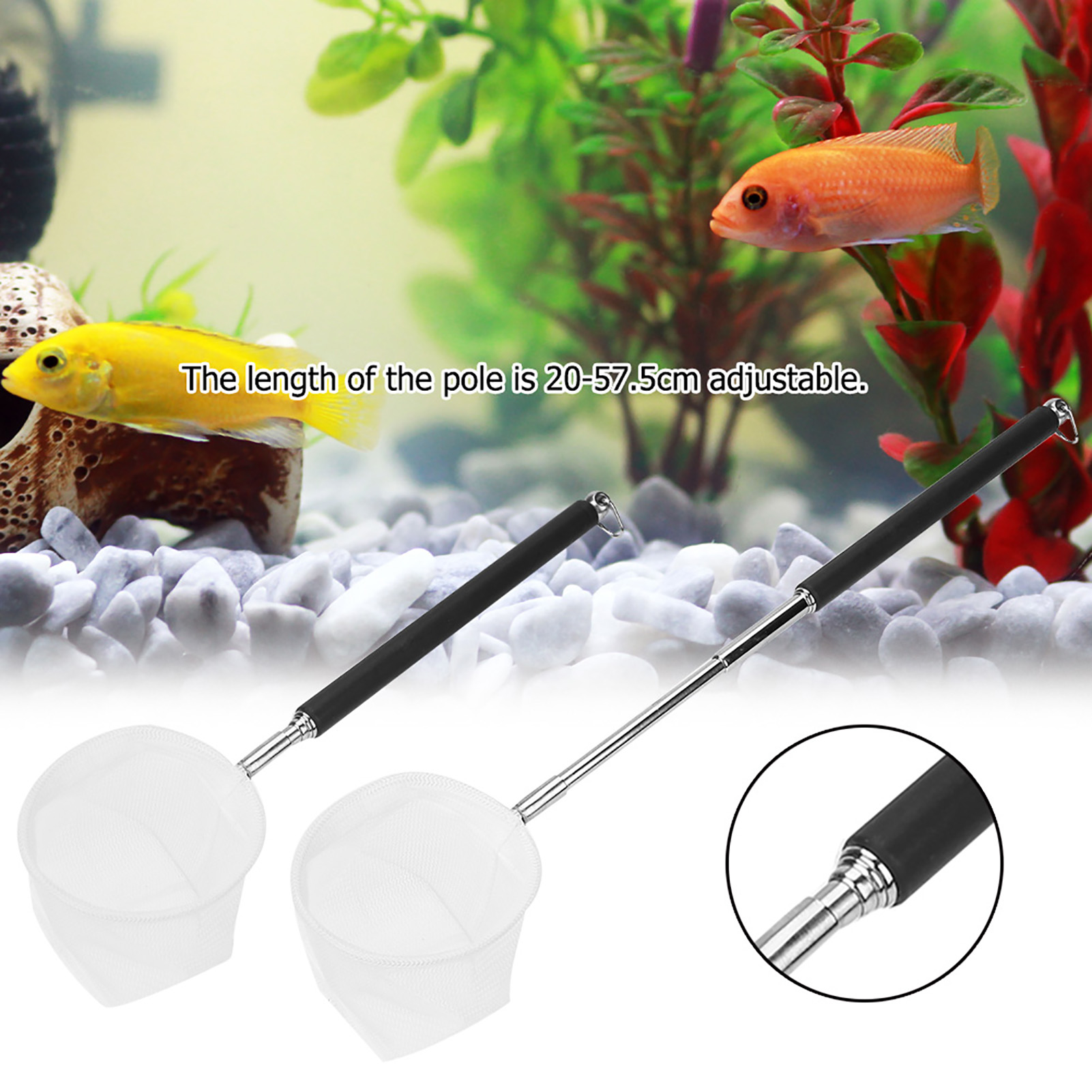 Rede de Pesca Ajustável para A - Aquarium Fish Net avaliação e preço