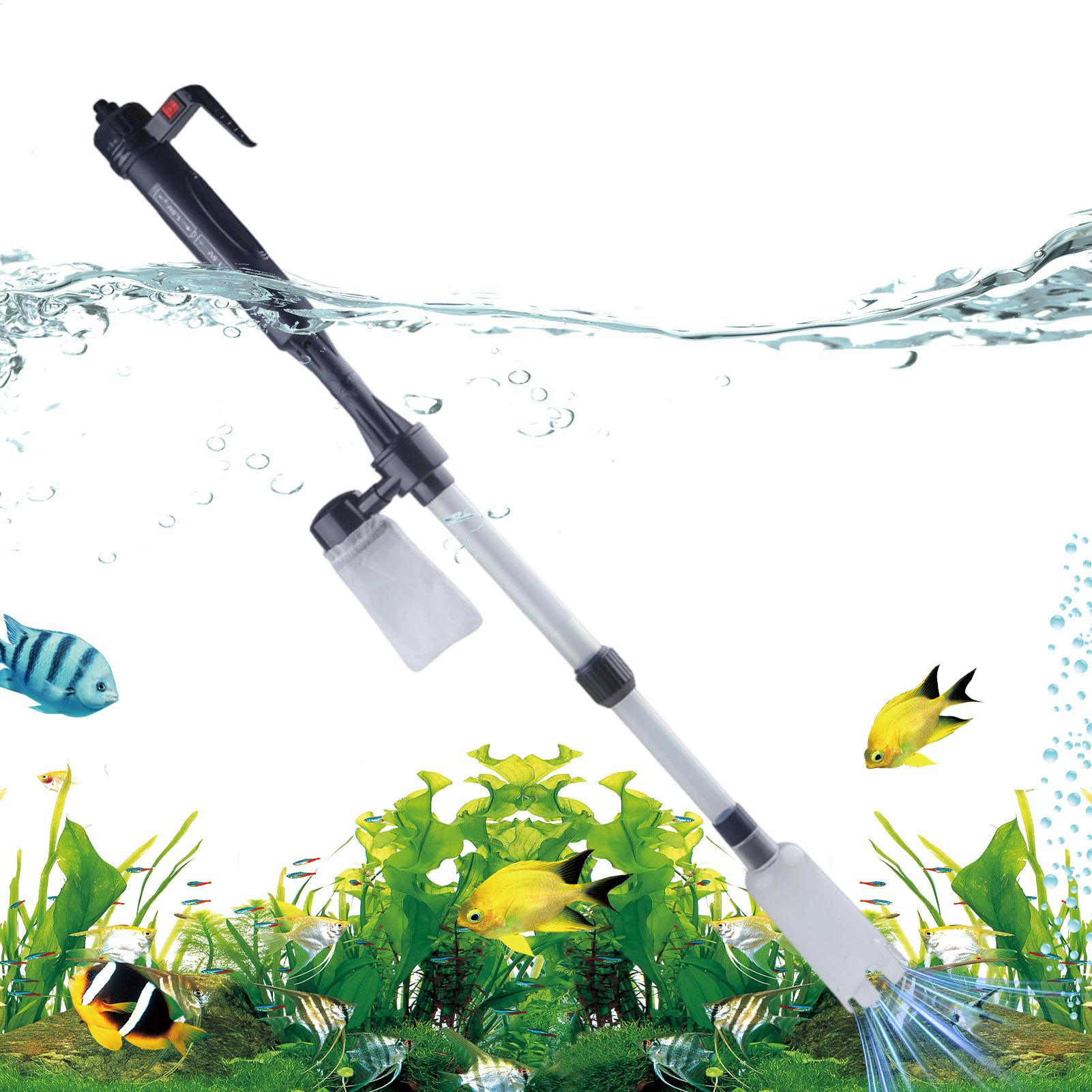 Aspirador de Aquário Ajustável - Aquarium Fish Background avaliação e preço