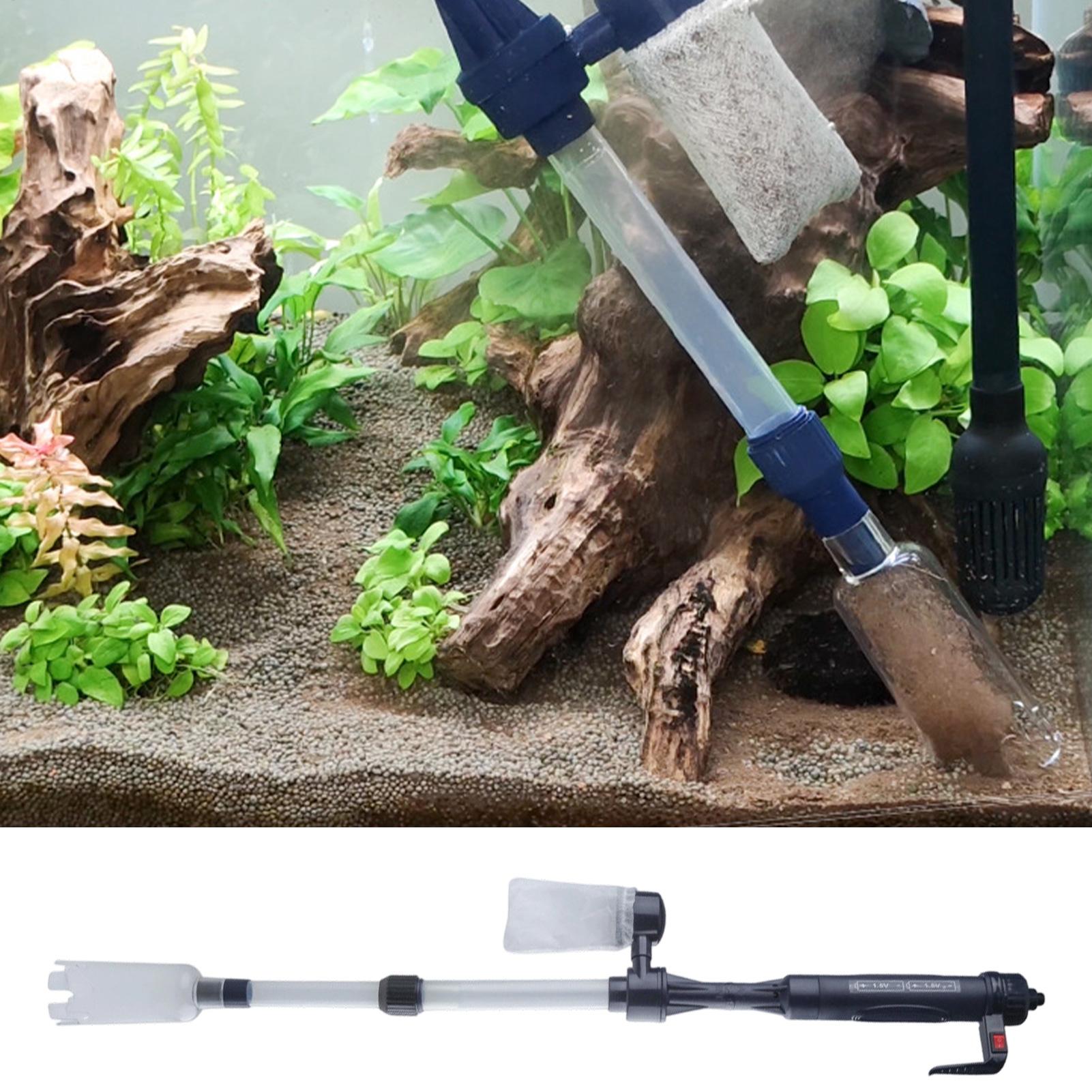 Aspirador de Aquário Ajustável - Aquarium Fish Background avaliação e preço