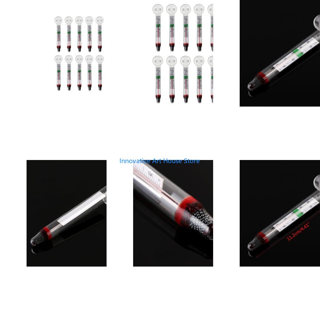 E1PC 10 Pacotes Termômetro Aqu - Aquarium Thermometer avaliação e preço