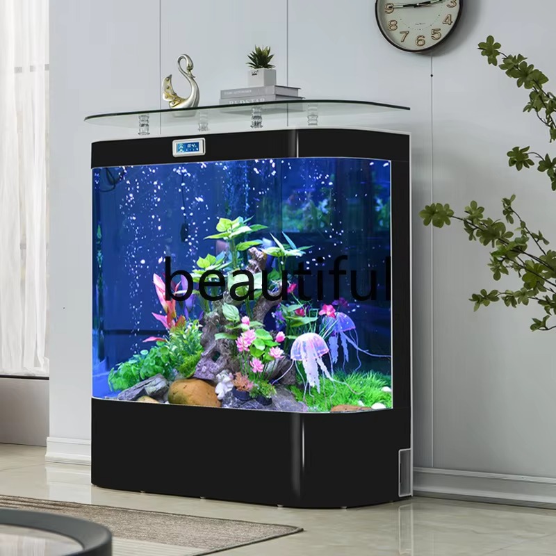A139 tanque de peixes sala de  - Live Fish Aquarium avaliação e preço