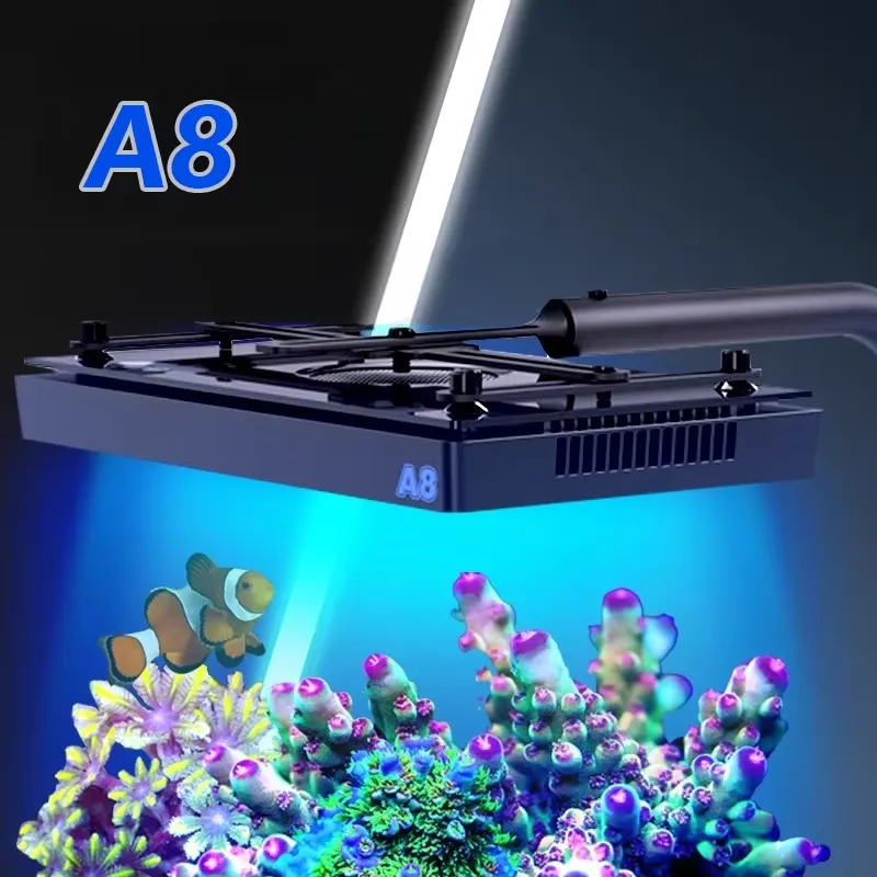 Luz LED Marinha A8SE II Max Bl - Aquarium Fish Saltwater avaliação e preço