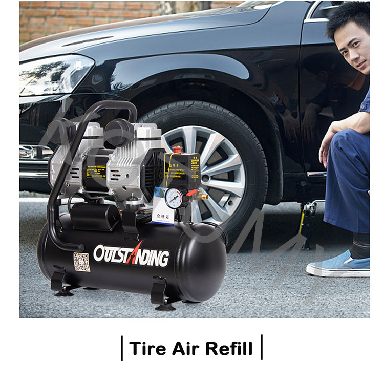 220v pequeno compressor de ar  - Air Pump Silent avaliação e preço